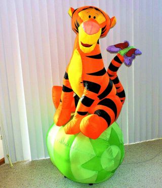 6ft Easter Tigger Gemmy Airblown Inflatable Disney
