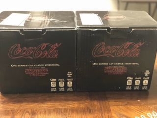 Stranger Things Coke Coca Cola 1985 Netflix Limited Collectors In Hand