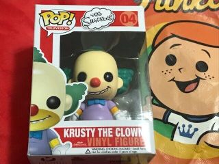 Funko Pop Television Krusty The Clown 04 Vaulted - The Simpsons