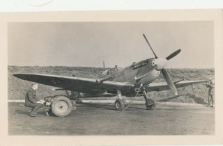 1940s Raf Supermarine Spitfire Airplane Photo By Aeroplane Photo Supply 1428