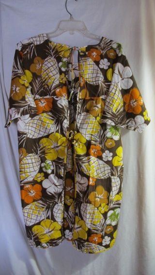Vintage Dole Hawaiian Smock Very RARE and in size M 3