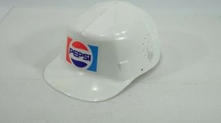 Pepsi Cola Company Bump Cap Hard Hat 6 5/8 - 7 5/8 Ed Bullard Usa