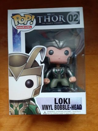 Funko Pop Marvel Loki From Thor The Mighty Avenger 02 -