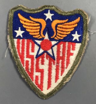 Wwii Us Strategic Air Forces In Europe Patch Cut Edges No Glow