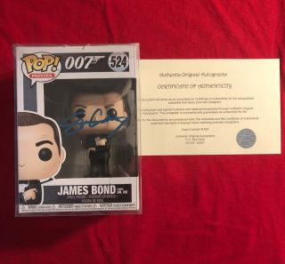 (read) Sean Connery “james Bond” Hand Signed Funko Pop With
