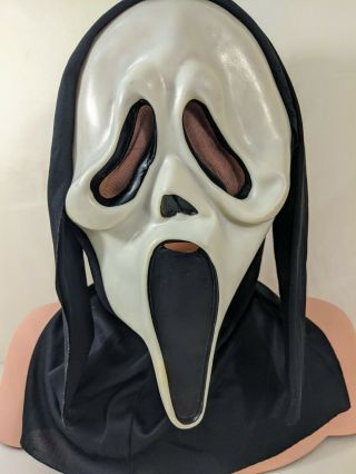 Vintage Scream Ghostface Mask Glow Easter Unlimited Fun World (t) S9206 Ghost