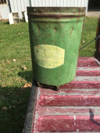 Vintage John Deere Seed Hopper Planter Box