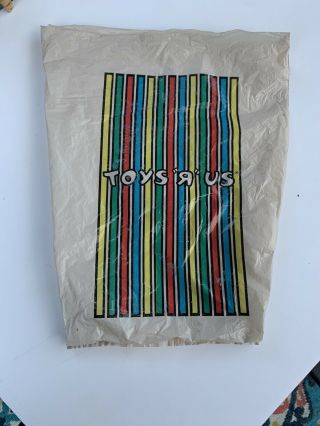 Vintage 1982 Toys R Us Store Bag Small