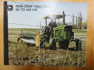 John Deere Brochure Row Crop Tractors 60 - 40 Hp 2520 3020 4000 4020 4620 5020