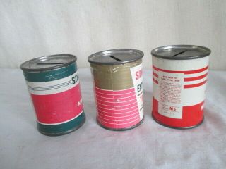Vintage SINCLAIR & CITIES SERVICE Oil Can Banks 2