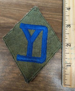 Ww2 U.  S.  26th Infantry Division (yankee Division) Patch