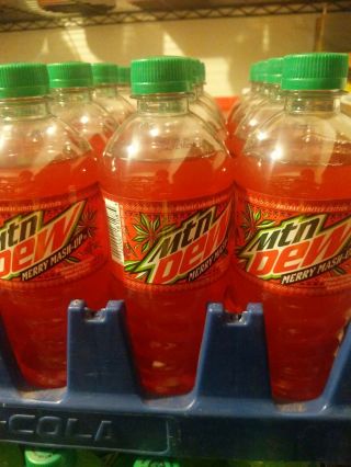 2020 Mtn Mountain Dew Merry Mash - Up 20 Oz Holiday Limited Edition 6 Pack