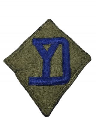 Post Wwii U.  S.  26th Infantry Division Cut Edge Full Color Patch Ng