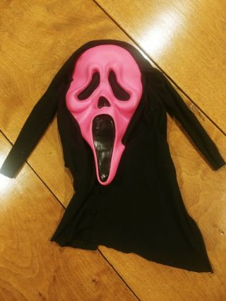 Scream Mask Fantastic Faces Fun World Gen 1 Pink Ghost Face Attic Find 3