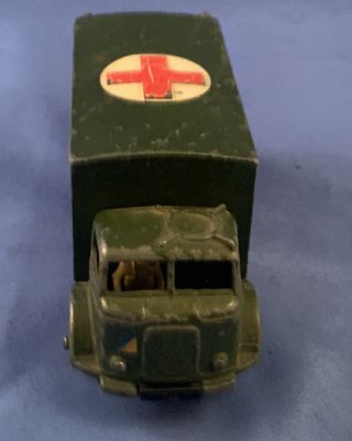 Vintage Dinky Toys No 626 Military Ambulance - Meccano Ltd - Made In England
