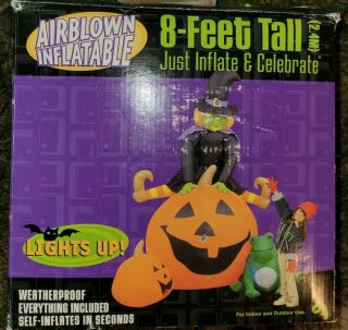 Read Gemmy Air Blown Inflatable Halloween 8 