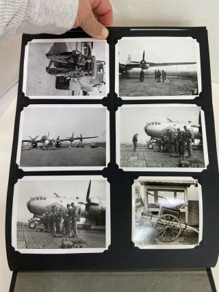 Occupied Japan USAAF 345th Bomber Group Yokota AFB Photo Album - 144 Photo ' s 3