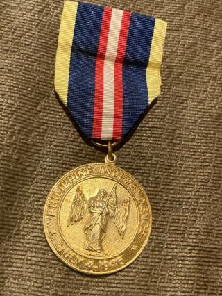 Us Philippine Independence Medal 1946