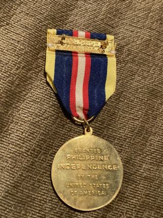 US Philippine Independence Medal 1946 3