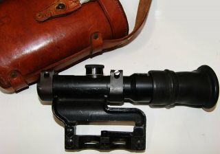 French Sniper Scope APX 806 With Leather Box,  for FSA 49 - 49/56 2
