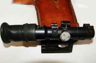 French Sniper Scope APX 806 With Leather Box,  for FSA 49 - 49/56 3