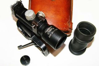 French Sniper Scope APX 806 With Leather Box,  for FSA 49 - 49/56 4