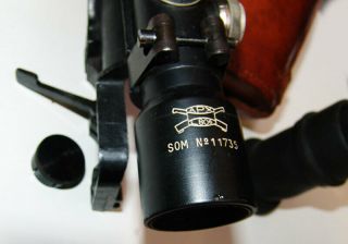 French Sniper Scope APX 806 With Leather Box,  for FSA 49 - 49/56 6