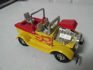 Vintage 1971 Topper Toys Zoomer Boomer Greased Lightning Car In