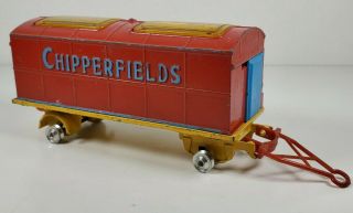 Corgi Major Toys Circus Animal Cage Chipperfields Train Car Diecast 5 " Long A