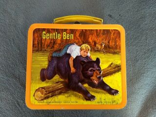 Near Once Gentle Ben Lunchbox 1968 Aladdin - I Am The Owner