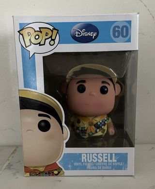 Russell 60 Disney Pixar Up Funko Pop Retired/vaulted Box