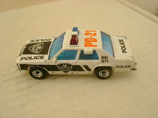 1993 Matchbox Superfast Mb16 Ford Ltd Police Patrol Car No Box