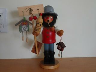 Holzkunst Christian Ulbricht Authentic German Incense Smoker - 10.  25 Inches Tall