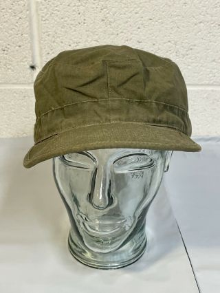 Us Korean War Hat Cap Field Cotton M - 1951 M51 7 1/2 Cold Weather Helmet Ear Flap