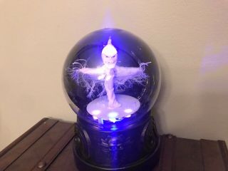Gemmy Animated Prototype Swirling Crystal Ball W/ Turning Ghost Halloween Prop