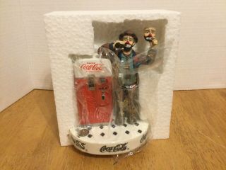 Coca Cola - Emmett Kelly Figurine - Put On A Happy Face - Limited Edition