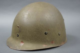 Us Korean War M1 Helmet Liner Westinghouse With Wwii Chinstrap