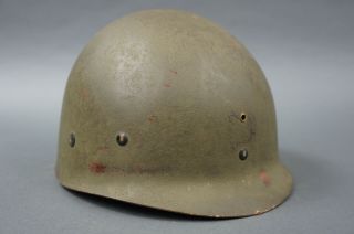 US Korean War M1 Helmet Liner Westinghouse With WWII Chinstrap 3