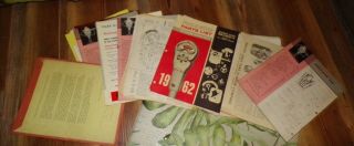 Vintage Parking Meter Catalogs,  Parts Lists,  Etc.  Rockwell,  Park - O - Meter,  Duncan