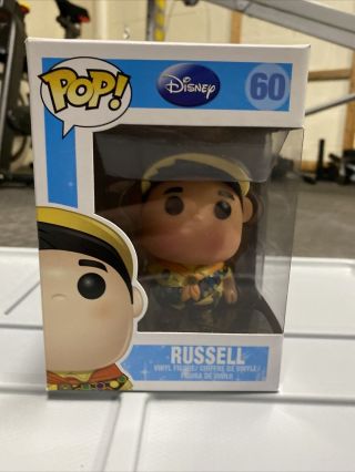 Russell 60 Disney Pixar Up Funko Pop Retired/vaulted