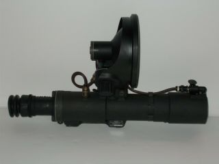 Rare/nos Condition/fully - Functional Korean War Era M3 Infrared Sniper Scope