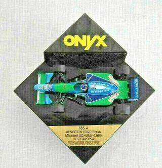 Onyx 185a.  Benetton Ford.  Michael Schumacher.  Test Car.  Boxed.  Special Price.