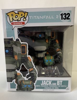 Funko Pop Games Titanfall 2 Jack And Bt 132 Vaulted