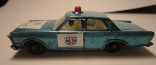Matchbox Lesney 55/59 Ford Galaxie Police Car Custom Paint