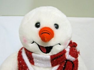 Gemmy Frosty The Snowman Singing Dancing Snowflake Peppermint Twist 2