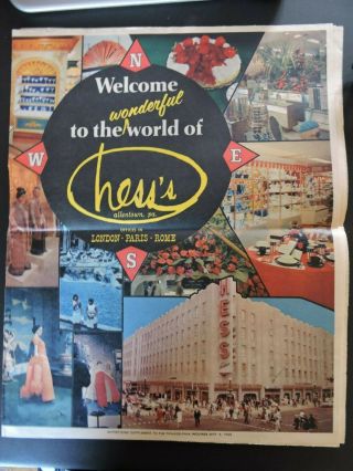 Vintage Welcome To The Wonderful World Of Hess 