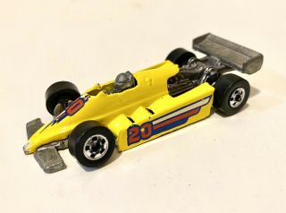 Vintage 1982 Hot Wheels Turbo Streak Indy Car 20 Yellow