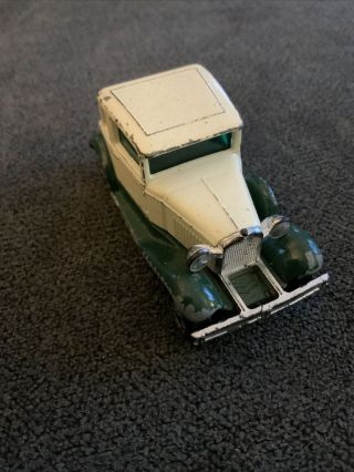 Vintage Matchbox Lesney Ford Model A Car With Spare Tire Mount.  No.  73