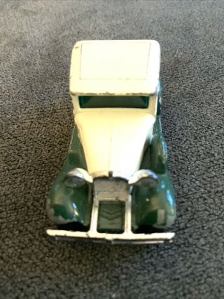 Vintage MATCHBOX LESNEY FORD MODEL A CAR WITH SPARE TIRE MOUNT.  No.  73 2