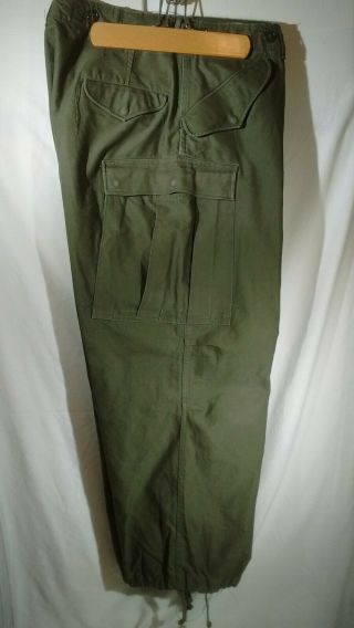 M - 1951 Field Trouser Pant Olive Drab Size Medium - Short Dated 1951